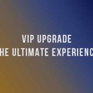 VIP Upgrade – The Ultimate Experience